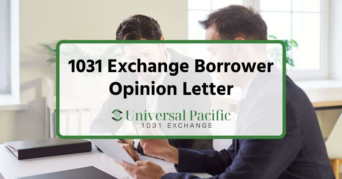 1031 Exchange Borrower Opinion Letter