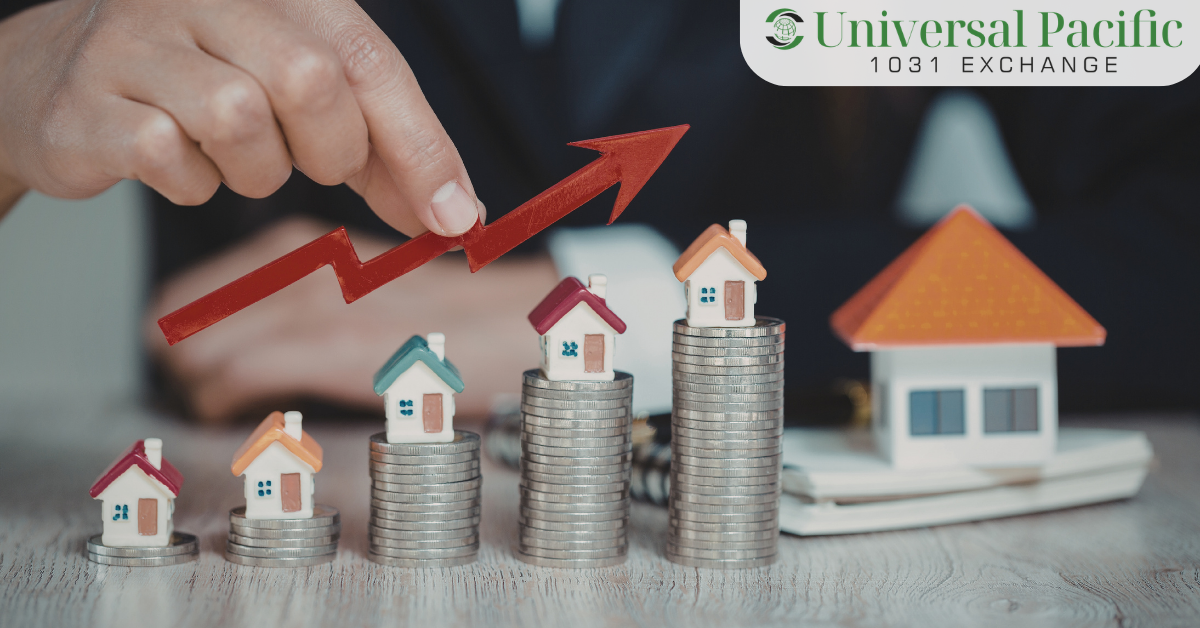 Real estate portfolio growth after reinvesting through a 1031 exchange