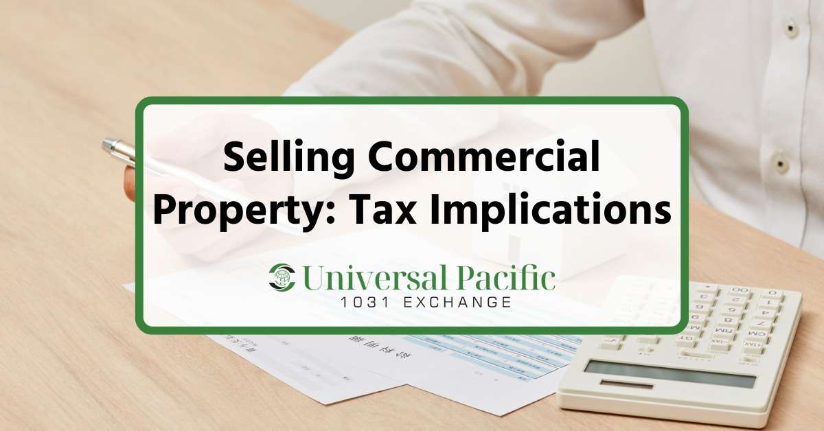 Selling commercial property tax implications