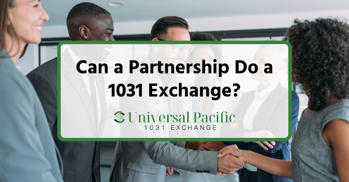 Can a Partnership Do a 1031 Exchange?
