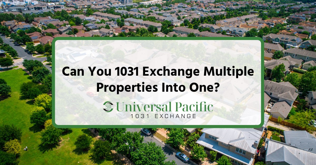 Can You 1031 Exchange Multiple Properties Into One?