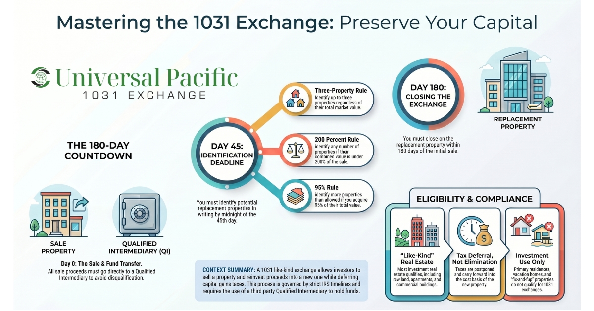 A Complete Guide to the 1031 Like-Kind Exchange for Real Estate Investors